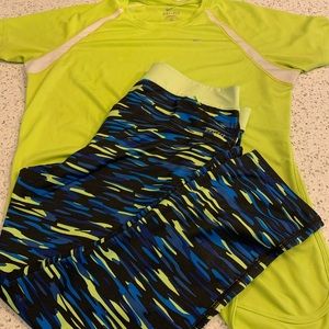 Nike dry fit pants and shirt
